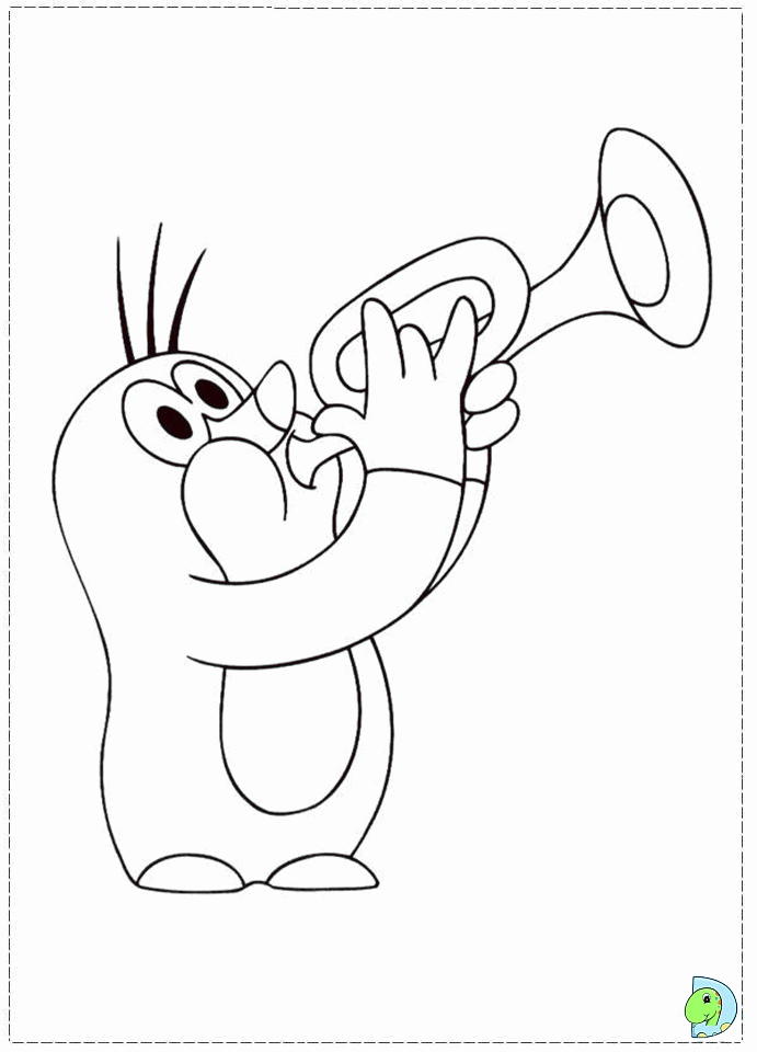 the little mole colouring pages (page 2)
