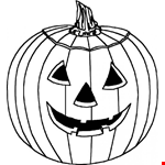 Jack O Lantern Halloween Coloring Page