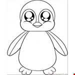 Penguin Coloring Pages 