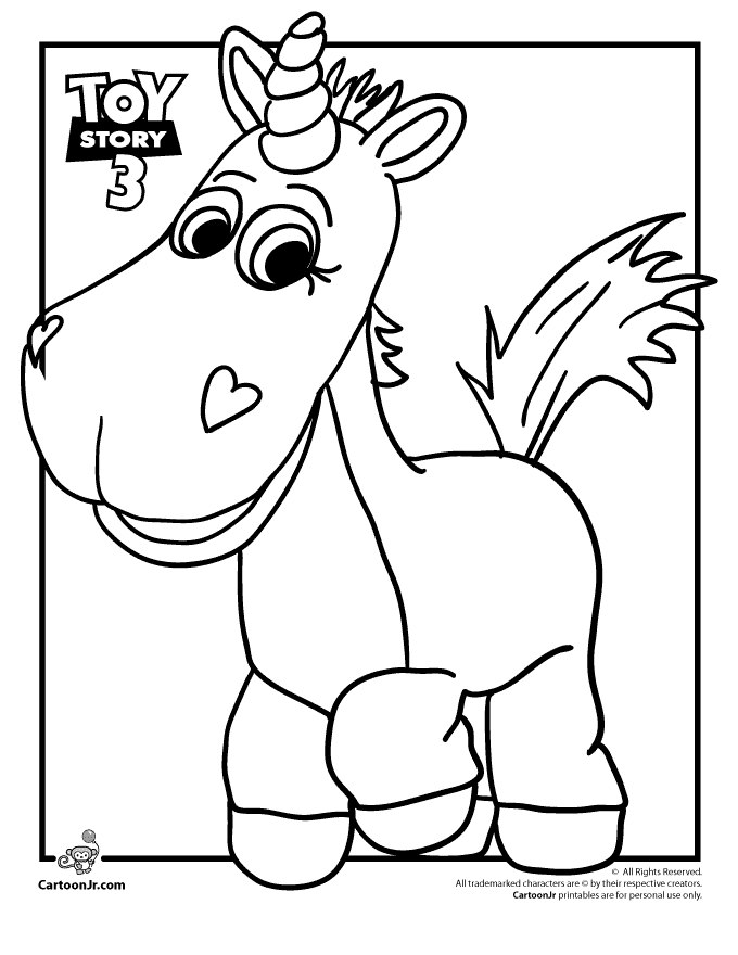 toy story coloring sheet