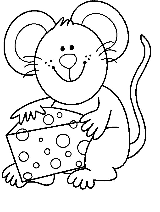 mouse coloring pages - coloringpages1001.