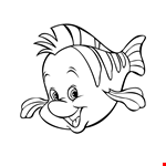 Flounder Clipart Page