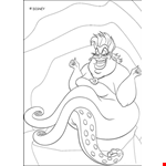 Disney Ursula DrawingPage