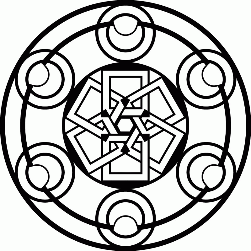 celtic mandala coloring pages - hd printable coloring pages