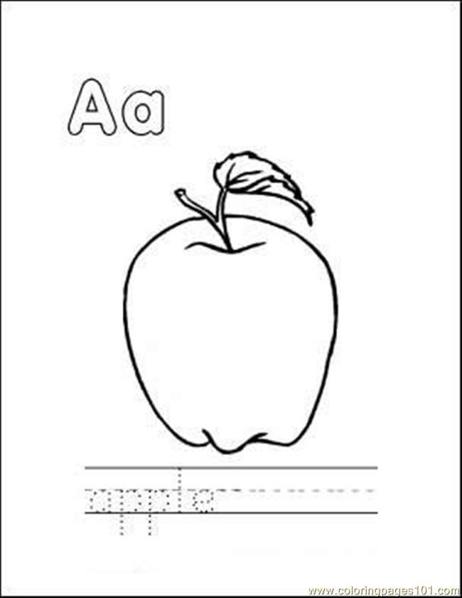 apple coloring pages | free coloring pages