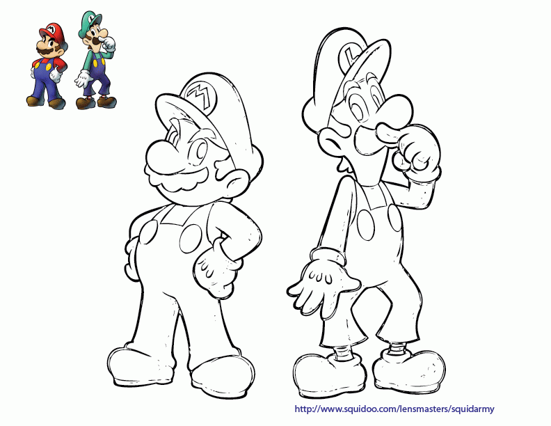 mario and sonic coloring pages 716 | free printable coloring pages
