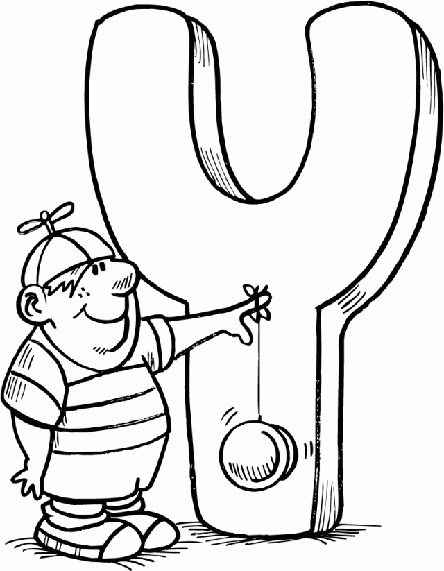 letter y yoyo coloring pages coloring pages 270978 coloring pages 