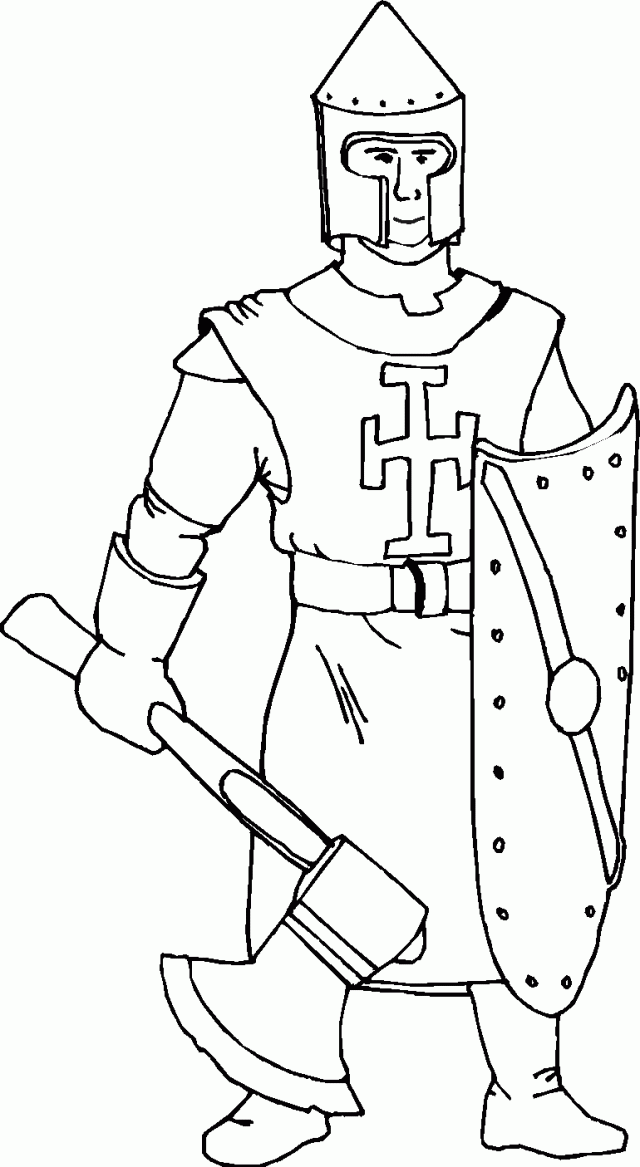 free coloring pages for kids coloring knights 197160 knight 
