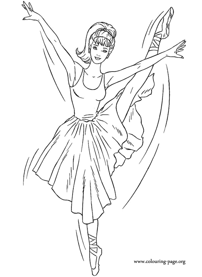 ballet coloring pages for kids 470 | free printable coloring pages