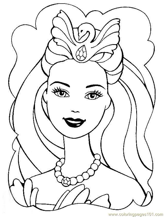 barbie princess coloring pages free printable images &amp; pictures 