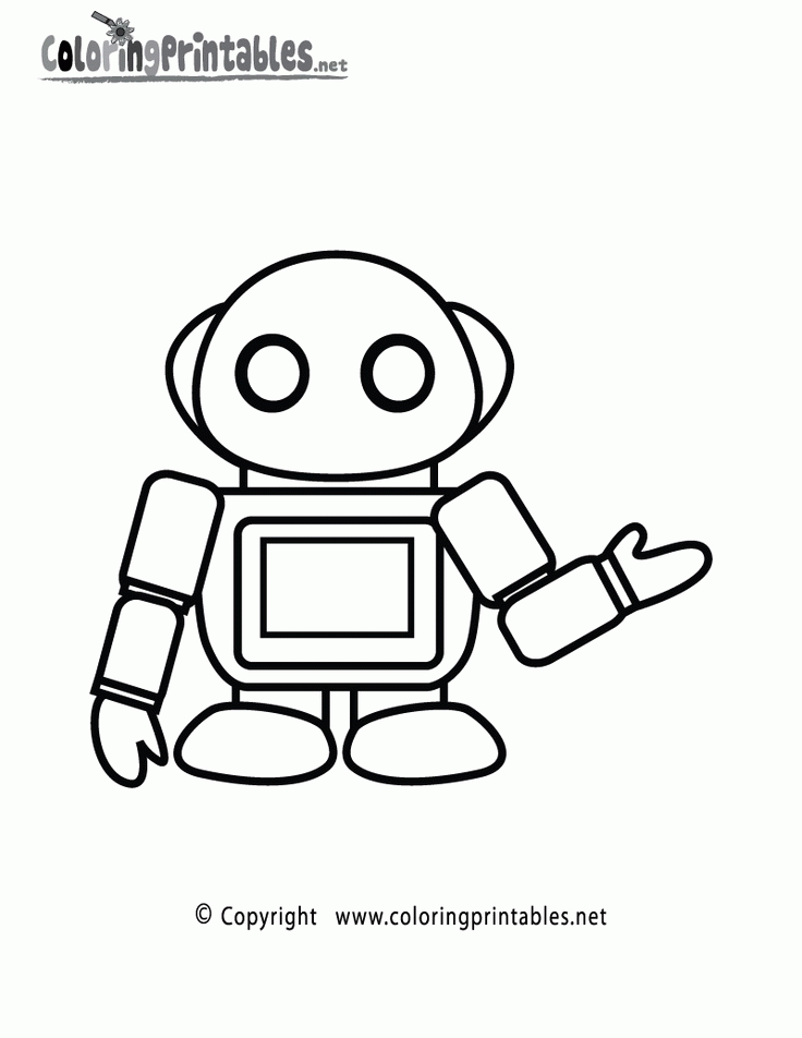 robots coloring pages printable | free coloring pages for kids
