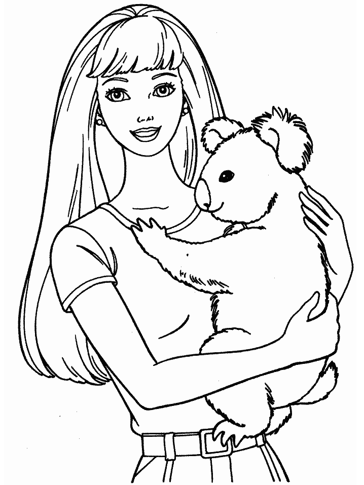 barbie coloring pages to print out | printable coloring pages