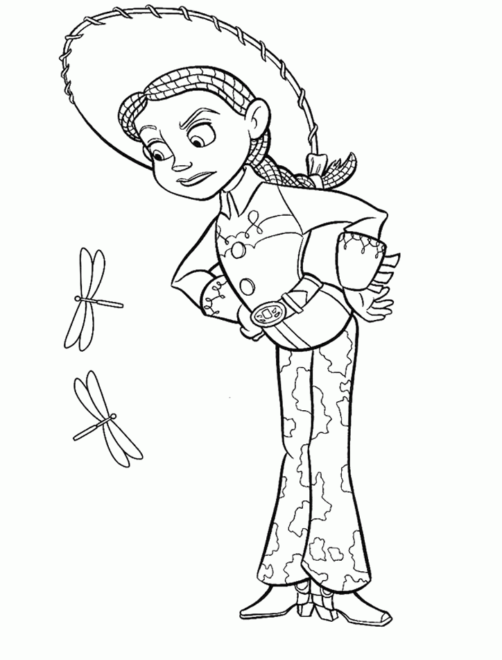 jessie toy story coloring book