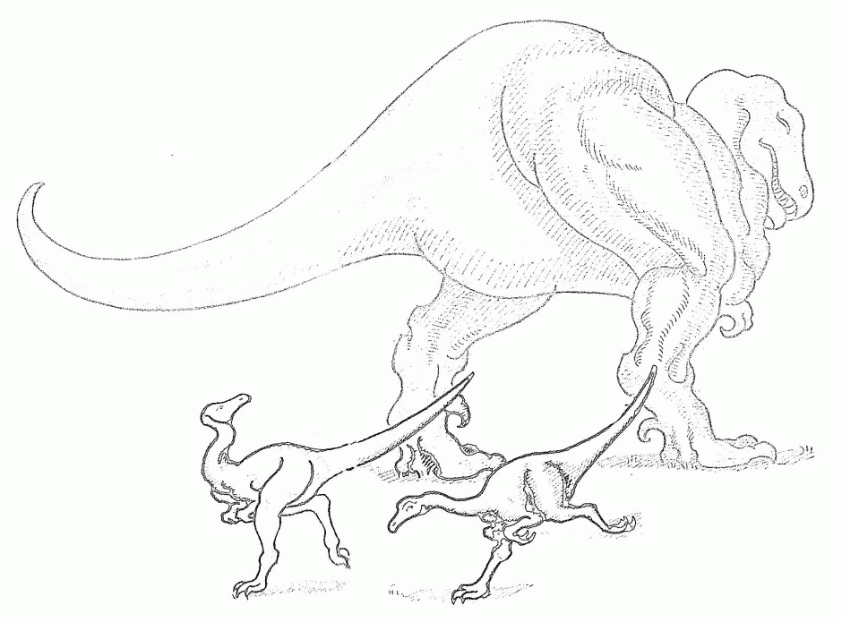 indominus rex dinosaur coloring page