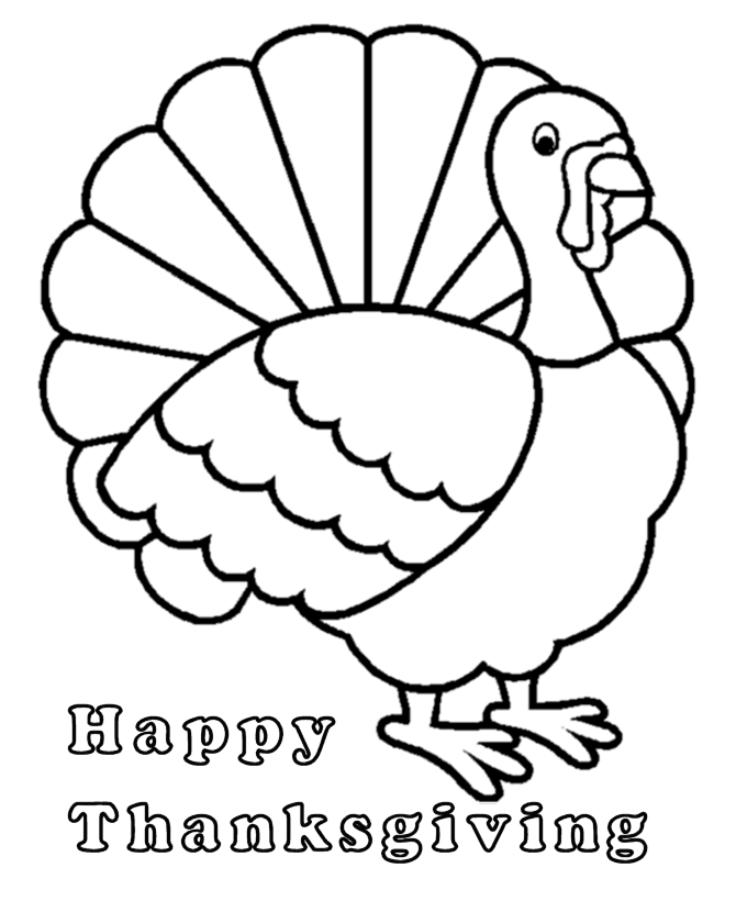 happy thanksgiving line clipart