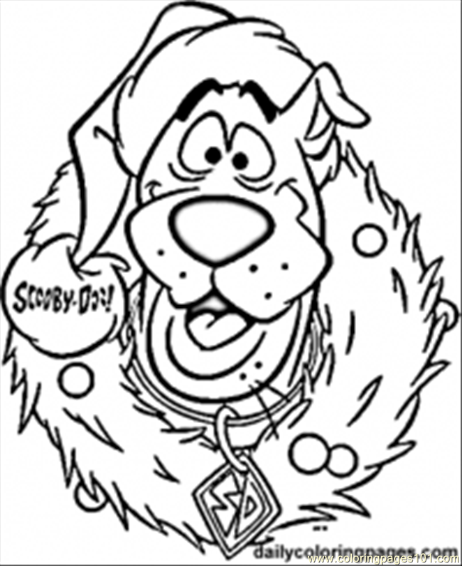 scooby doo coloring book