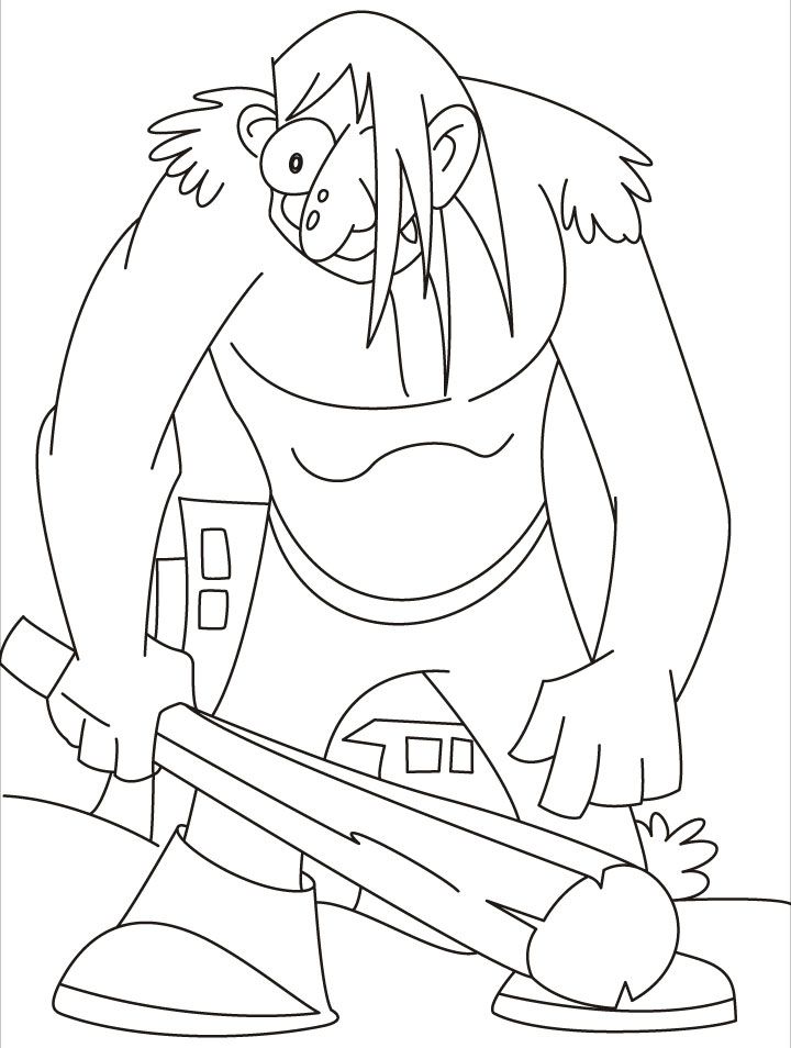 this giant really in a bad mood coloring pages | download free 