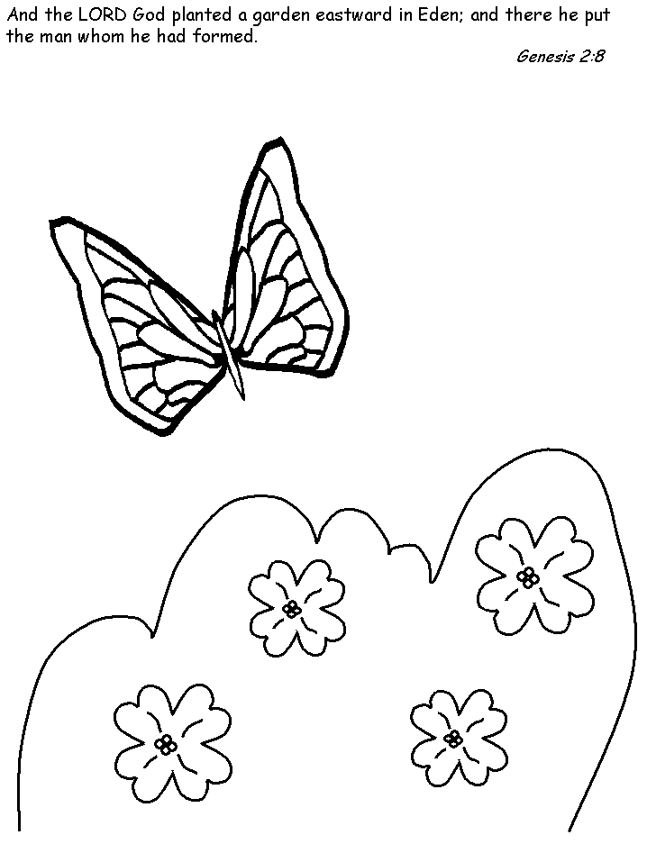 genesis 3.1 colouring pages (page 2)