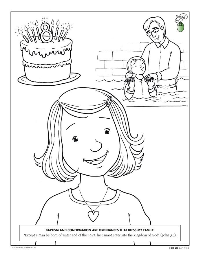coloring page - friend may 2009 - friend