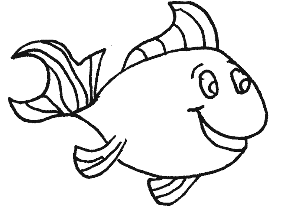 free printable fish coloring pages for kids