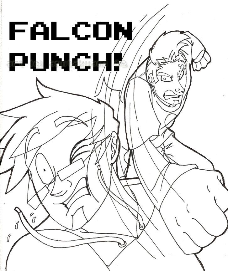 falcon punch!! - total drama island fan art (6814724) - fanpop