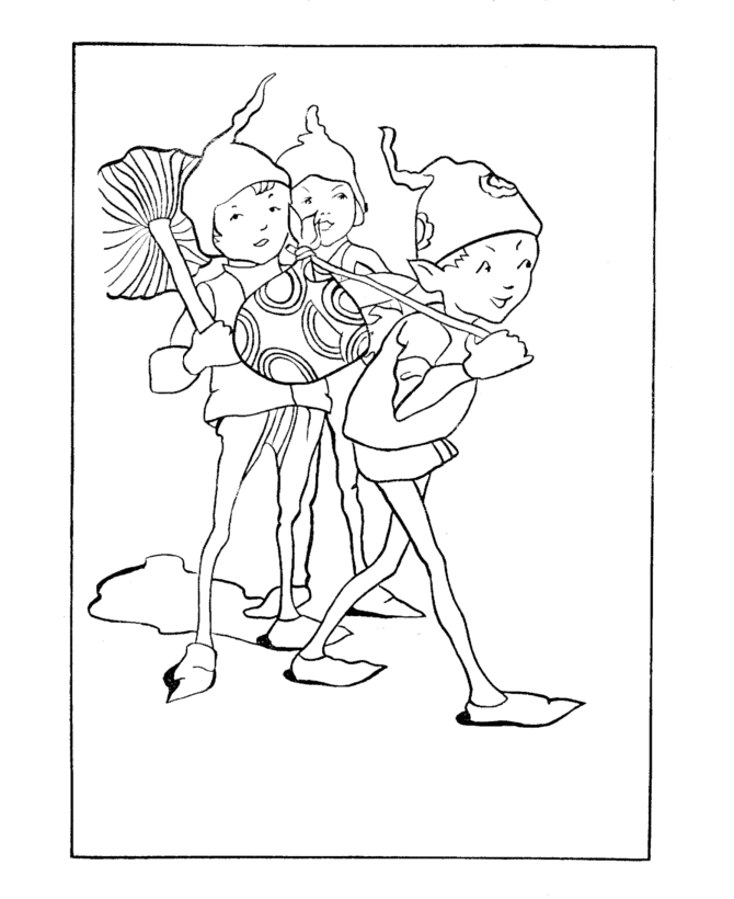 moshling teamo colouring pages
