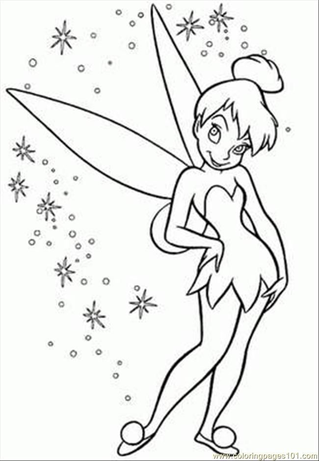 coloring pages e tinkerbell coloring pages 3 (cartoons 
