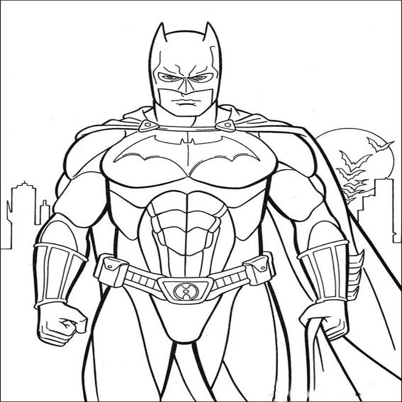 search results â» batman coloring pages for kids
