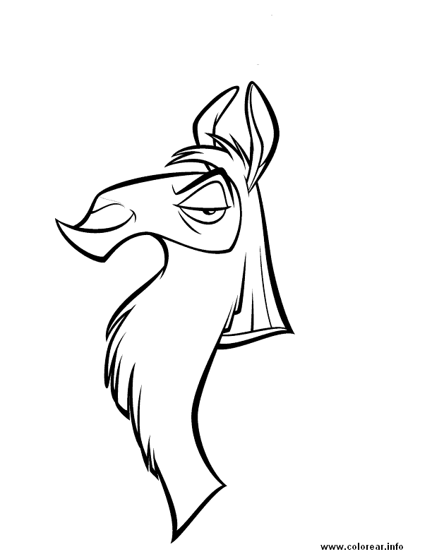 llama-coloring-pages-7 | free coloring page site