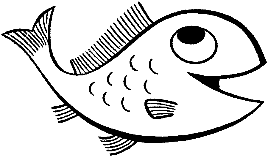 fish cartoon black and white images &amp; pictures - becuo
