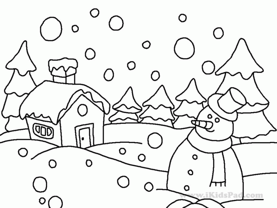 winter holiday coloring pages printable image extracoloring id 