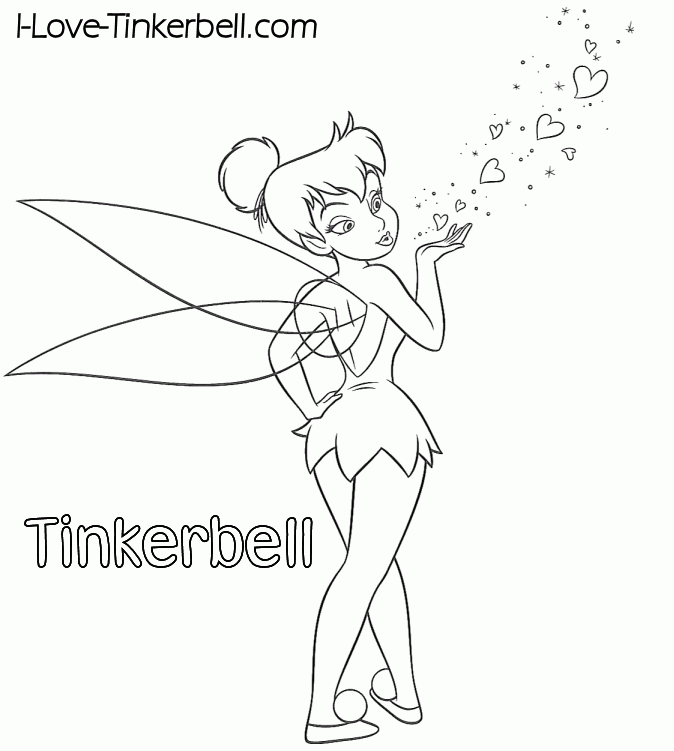 transmissionpress: tinkerbell coloring pages, printable coloring 