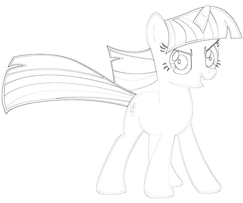 17 twilight sparkle coloring page