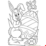 Easter Egg Patterns Clipart Sheet