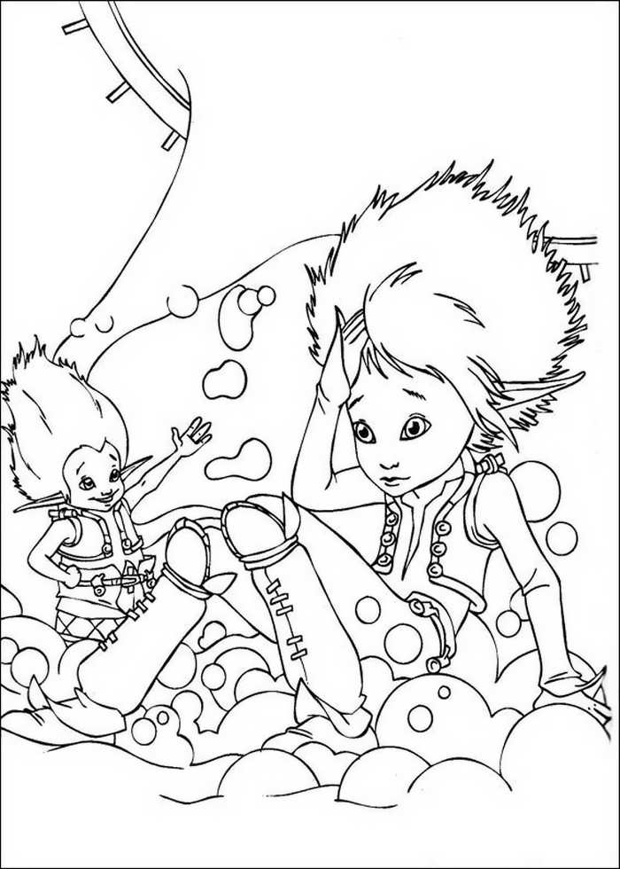 arthur and the minimoys coloring pages