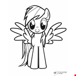My Little Pony Printable Coloring Pages - Free Printable Coloring  