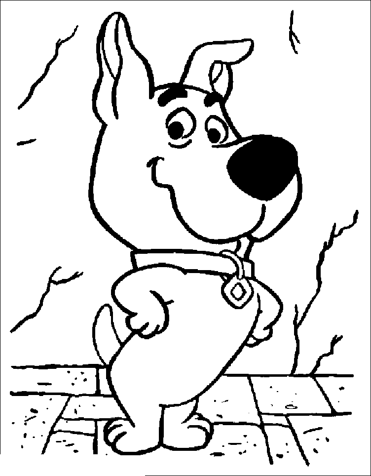 scooby doo coloring pages 323 | free printable coloring pages