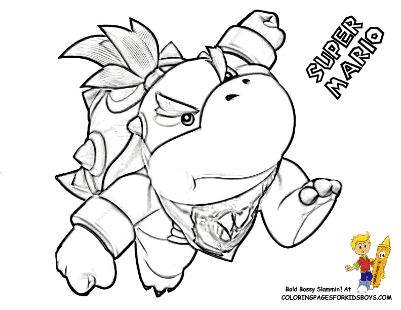 bowser coloring pages - free coloring pages for kidsfree coloring 