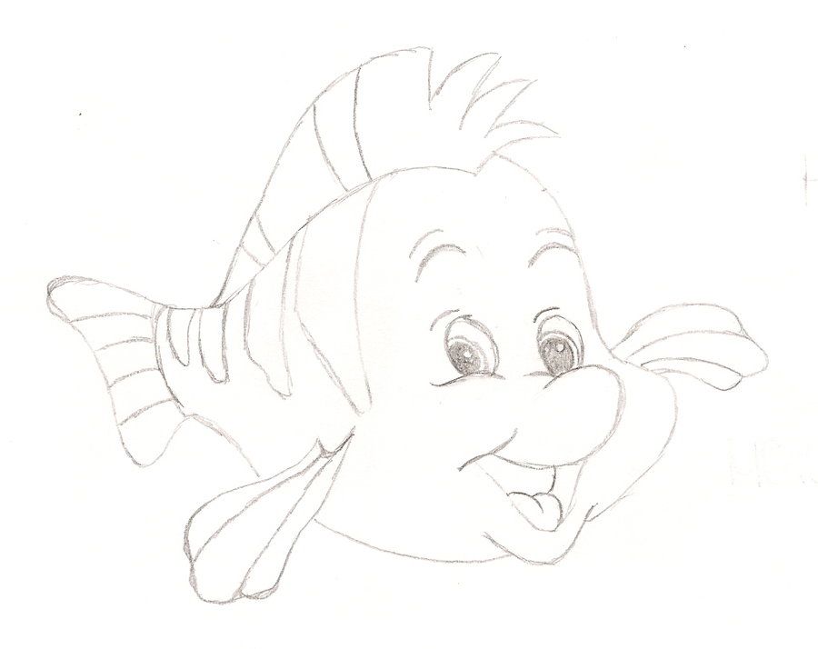 flounder from &#39;the little mermaid&#39; by mjpointeshoe13 on deviantart