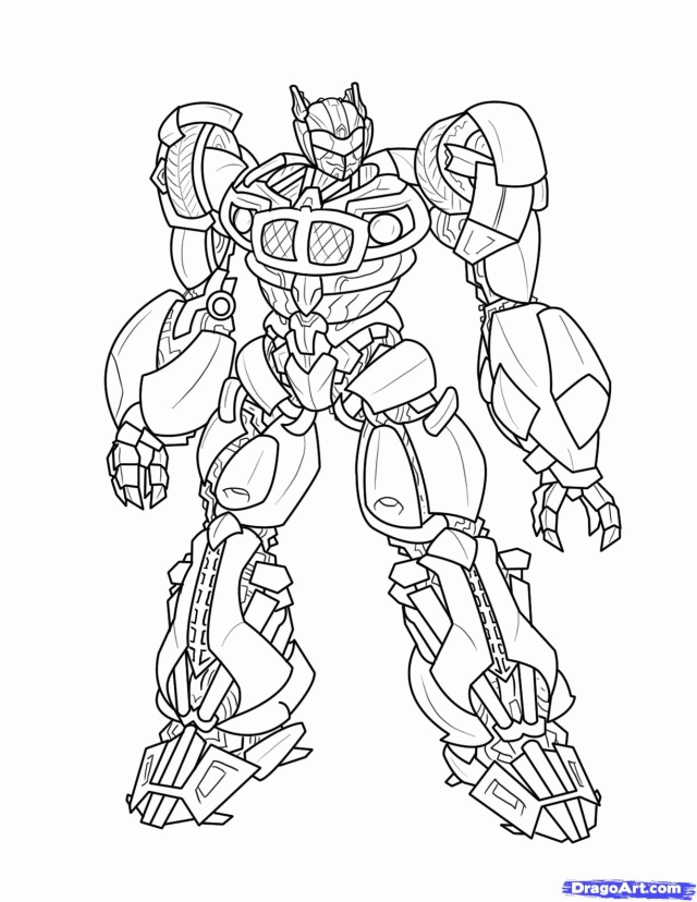 transformer bumblebee coloring pages coloring book area best 