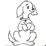 Free Dog Coloring Pictures To Print  