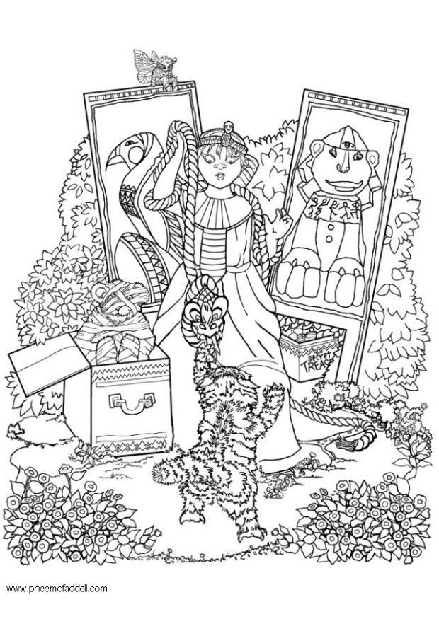 egyptian-coloring-page-1 | free coloring page site