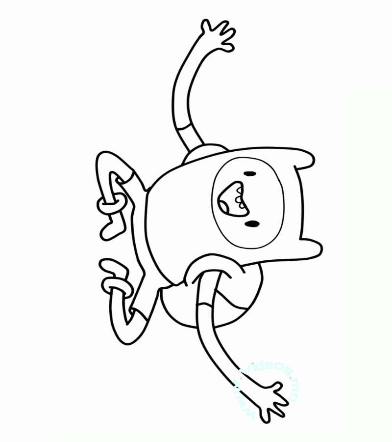 finn from adventure time coloring page | videos.mn