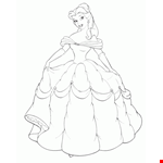 Disney Princess Dress Up Coloring Pages | Best Coloring Pages 
