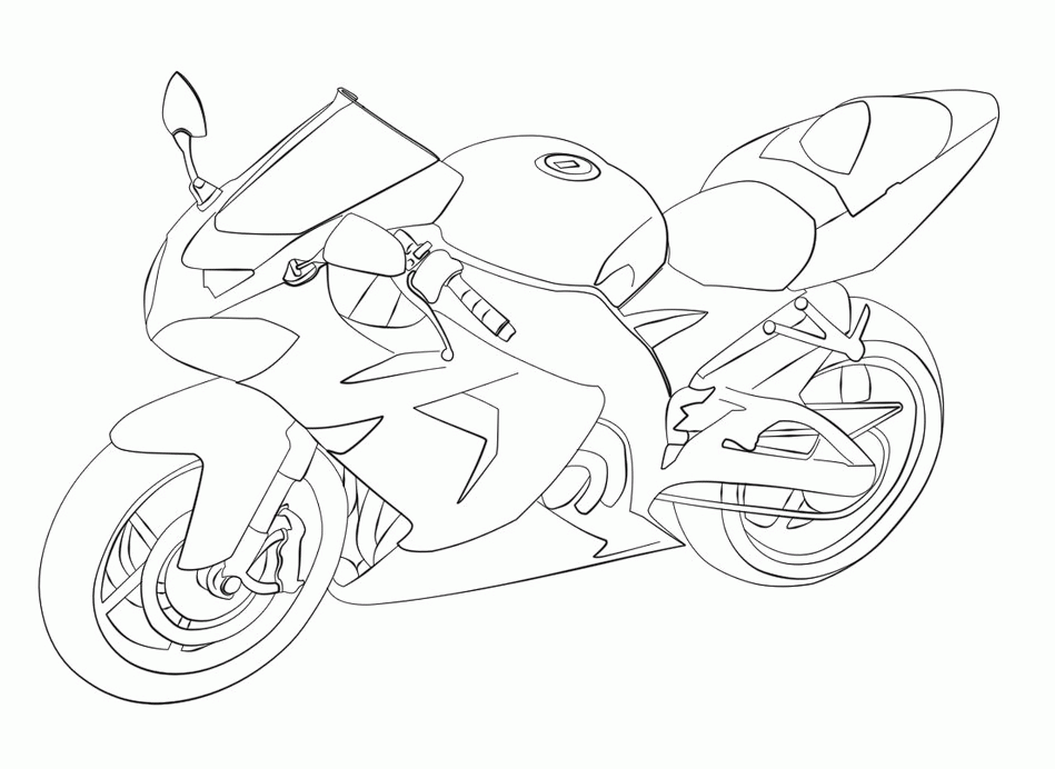 motorcycle coloring pages | coloring pages
