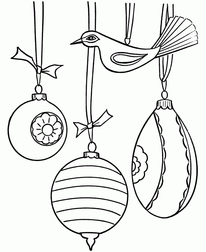 christmas ornaments drawing book