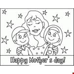 Printable Mothers Day Coloring Pages/ Cards - Wishes Collection 