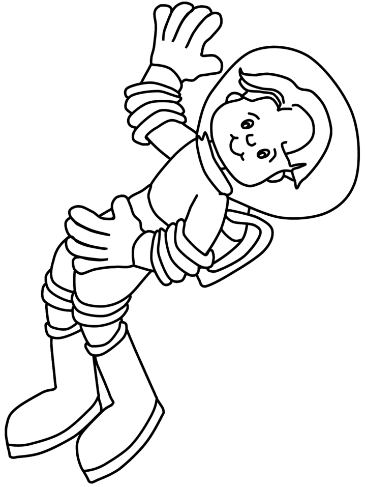 astronaut coloring pages printable | coloring