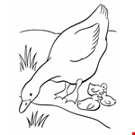 BlueBonkers: Free Printable Easter Geese Coloring Page Sheets    