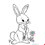 Free Easter Coloring Book Page   